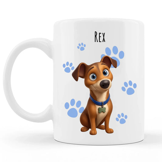 Jedinečný hrnek s kreslenými postavičkami